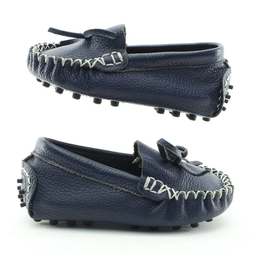 Augusta Baby Collections GOMMINO Leather Loafer Moccasin Size 7 Unisex LIKE NEW